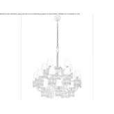 LED crystal chandelier with dimmable function Tracyton