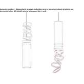 LED hanging lamp made of anodized aluminum Agighiol