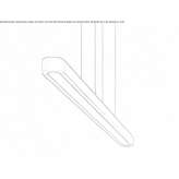Aluminum LED hanging lamp Landover