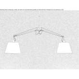 Swiveling pendant lamp with dimmable function Thedford