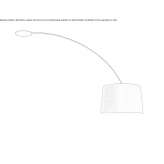 Obrotowa lampa wisząca z materiału kompozytowego Aguadas
