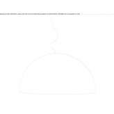 Methacrylate hanging lamp Enbacka