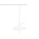 Aluminum LED hanging lamp Zglobien