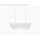 Hanging acoustic panel/fabric pendant lamp Tvrdosin