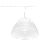 Lampa wisząca z żywicy termoplastycznej Oldbawn