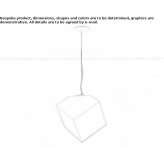Pendant lamp made of thermoplastic resin Wallasey