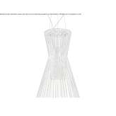 Chrome-plated hanging lamp Catac