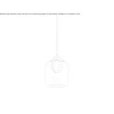 Lampa wisząca LED z dmuchanego szkła Orenje
