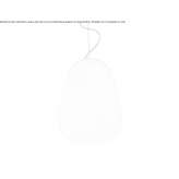 Lampa wisząca z dmuchanego szkła Zetten