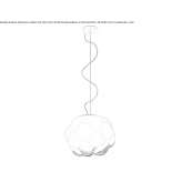 Glass pendant lamp Gumtow