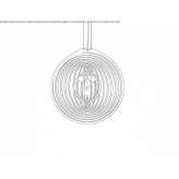Metal LED hanging lamp Derovere