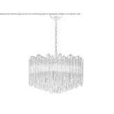 Chandelier made of hand-blown glass Machern