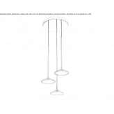LED hanging lamp made of methacrylate Voskop