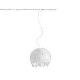 Rattanowa lampa wisząca Itapeva