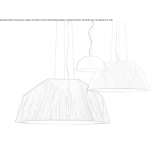 Aluminum hanging lamp Kundl
