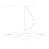 Lampa wisząca LED z laminatu Boxgrove