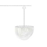 Hanging lamp made by hand from blown glass Goya