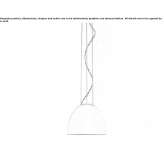 Aluminum hanging lamp Odoreu