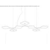 Aluminum LED hanging lamp Flero