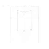 Crystal LED hanging lamp Kadarkut