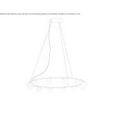 LED chandelier Allonnes