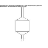 Aluminiowa lampa wisząca LED Hemeius