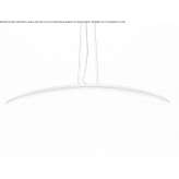 Lampa wisząca LED z tkaniny Galovac