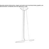 Aluminum LED hanging lamp Wylam