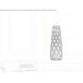 Pendant lamp made of blown glass Virrat