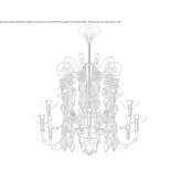 Blown glass chandelier Mernda