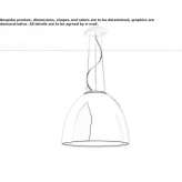 Aluminum hanging lamp Odoreu