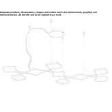 Aluminiowa lampa wisząca LED Flero