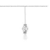 Hanging lamp made of painted metal Wlochy
