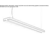 Aluminum LED hanging lamp Hartburn