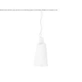 Lampa wisząca z polietylenu Proceno