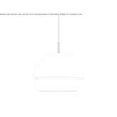 Methacrylate hanging lamp Letownia