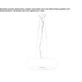 Hanging lamp made of eco-leather Wetumpka