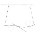 Metal hanging lamp Ilyinka