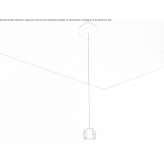 Crystal pendant lamp Alpenrod