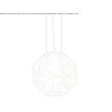 Glass pendant lamp Goseck