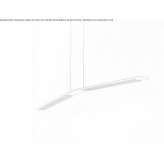 Aluminiowa lampa wisząca LED Sivasli
