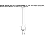 Aluminiowa lampa wisząca LED Hemeius