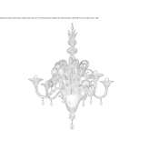 Blown glass chandelier Ugchelen