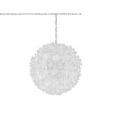 Hanging lamp made by hand from blown glass Zuglo