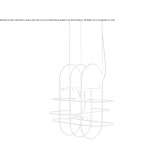 Metal LED hanging lamp Judsonia