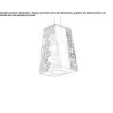 Crystal pendant lamp Change