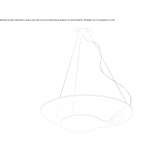 Aluminum LED hanging lamp Pekin