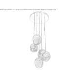 Pendant lamp Vitrival