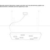 Aluminum LED hanging lamp Tziscao