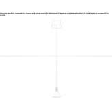 LED hanging lamp made of borosilicate glass Alpenrod